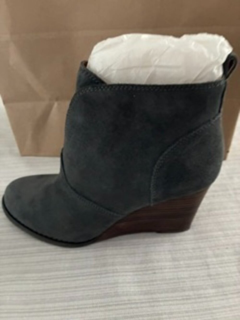 Lucky Brand Genuine Suede Booties